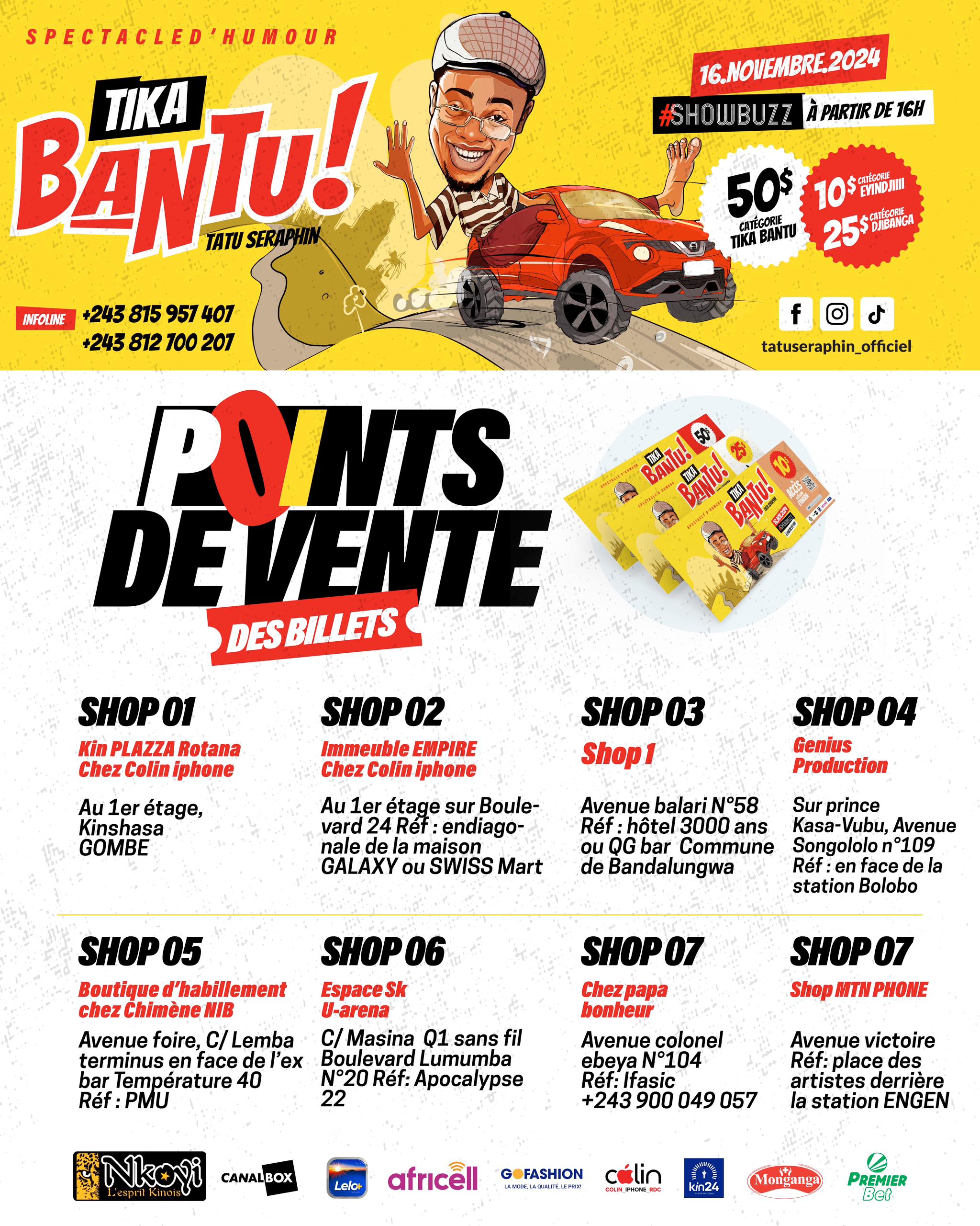 Points de vente